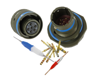 цилиндрические соединители allconn mil-dtl-38999, стандарт mil-dtl-38999 фото