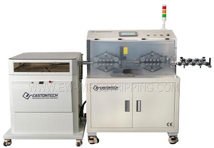 станок для резки, зачистки и смотки провода ew-05e+c фото