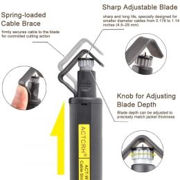 act-ws10 actcrh стриппер для круглого кабеля   фото