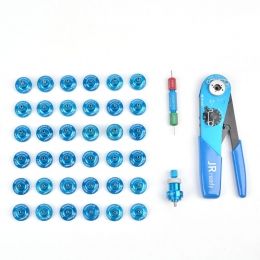 набор инструментов st2119 ((m22520/2-01 обжимной инструмент + 37 шт. позиционеров + g125 калибр ) фото