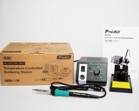 ss-306b паяльная станция с регулируемой температурой фото