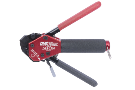 dbs-2200 dmc инструмент для установки стальных поясков  фото