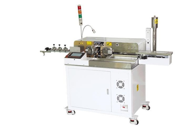 станок мерной резки, лужения и свивки проводов ks-21f фото