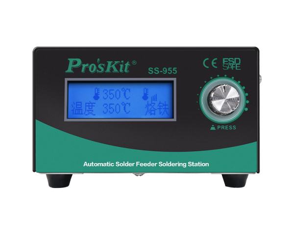 ss-955h паяльная станция, автоматическая подача припоя фото