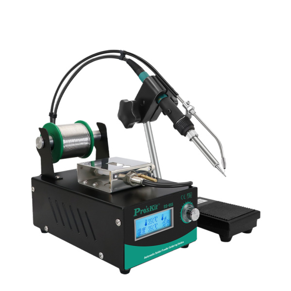 ss-955h паяльная станция, автоматическая подача припоя фото